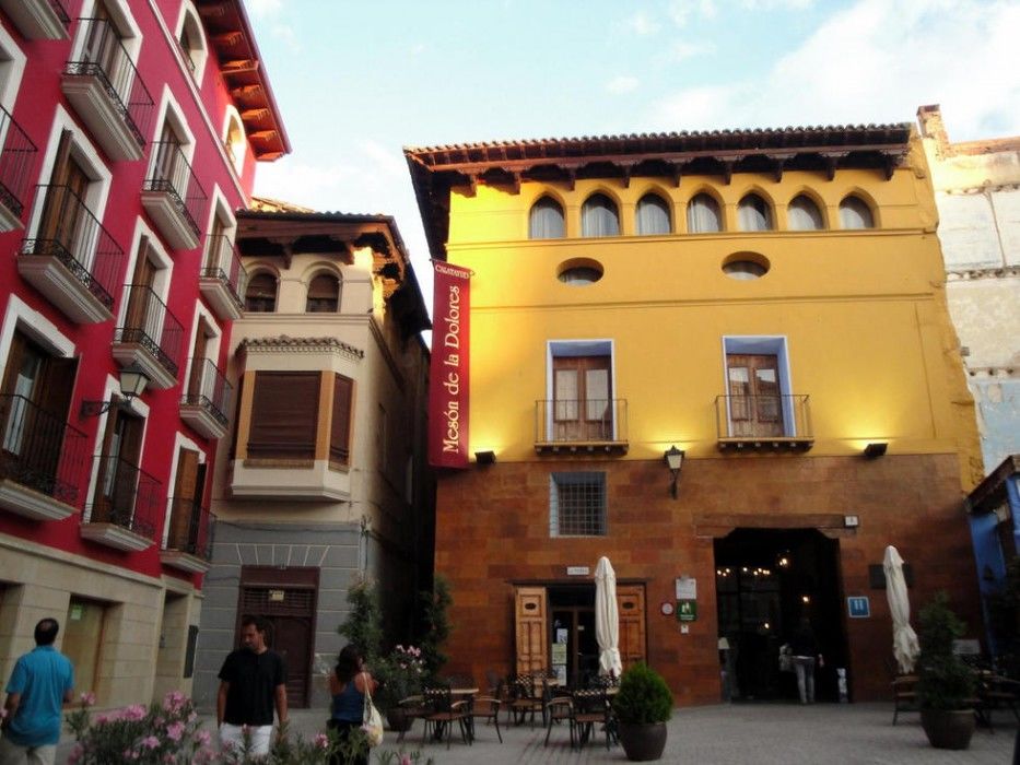 Hospederia Meson De La Dolores Calatayud Exterior foto